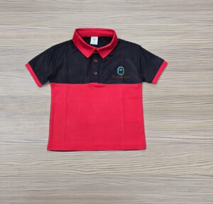 Kids Polo T-Shirt (BLACK)