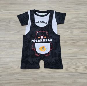 Romper Set (BLACK )