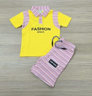 Polo T-Shirt Set ( YELLOW )