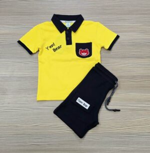 Polo T-Shirt Set (YELLOW )