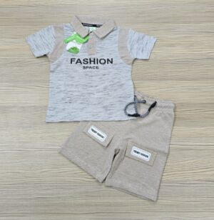 Polo T-Shirt Set (ASH )