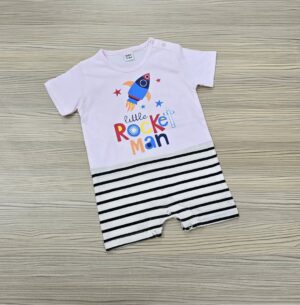 Knit Romper (OFWHITE )