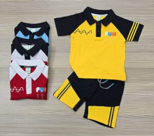 Polo T-Shirt Set (YELLOW )