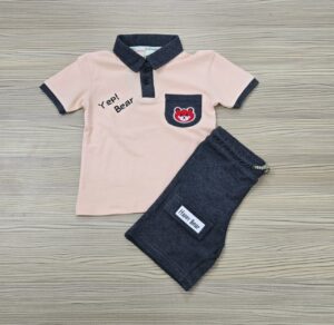 Polo T-Shirt Set ( Rose )